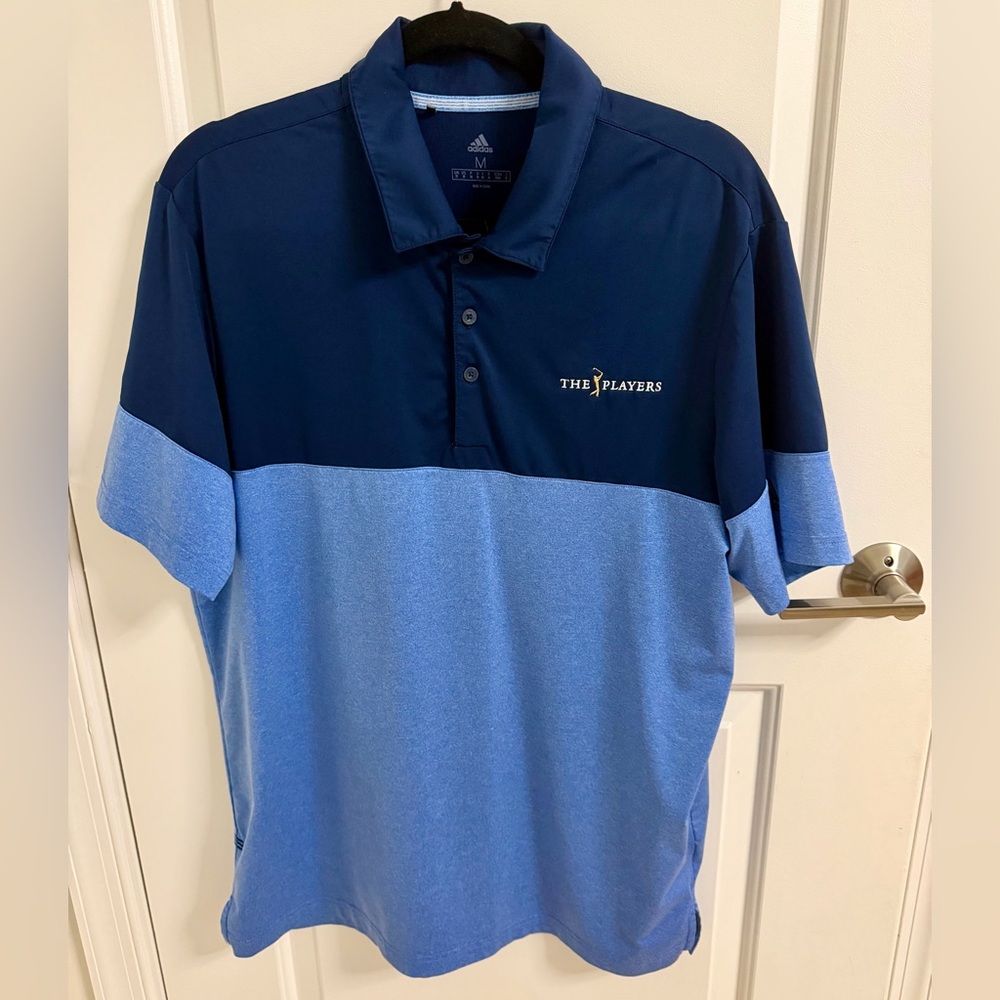Men's Blue TPC Golf Polo- Dry Fit